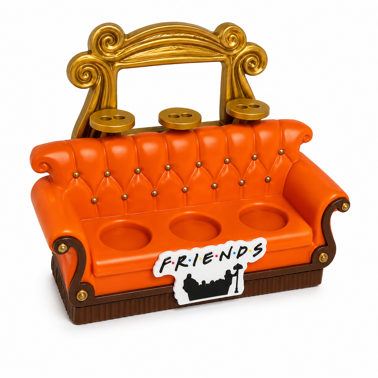 Sofá Central Perk Friends para Bonecos McDonald's – Edição Premium